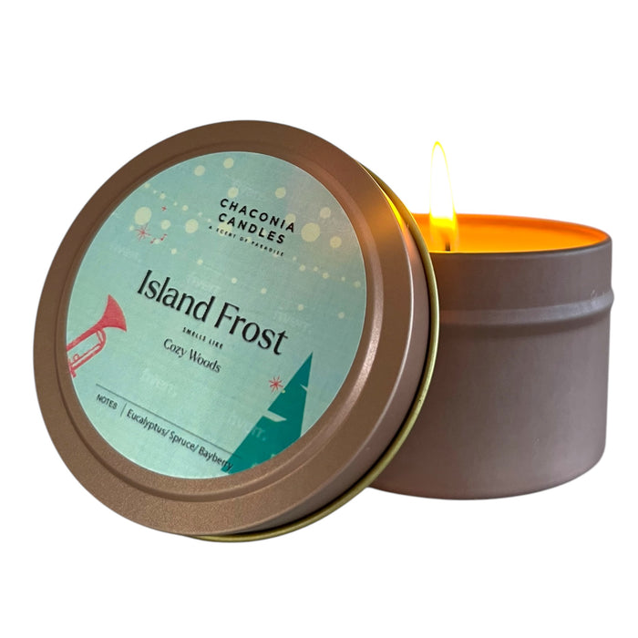 Island Frost — Travel Candle Tins