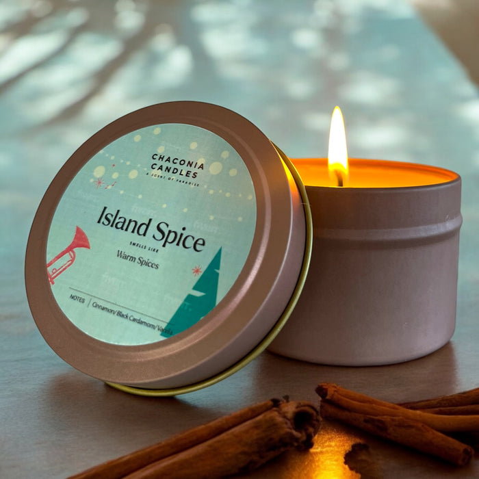 Island Spice — Travel Candle Tins