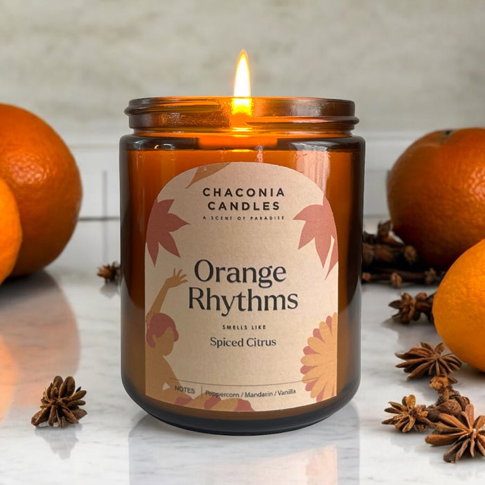 Orange Rhythms — Candle